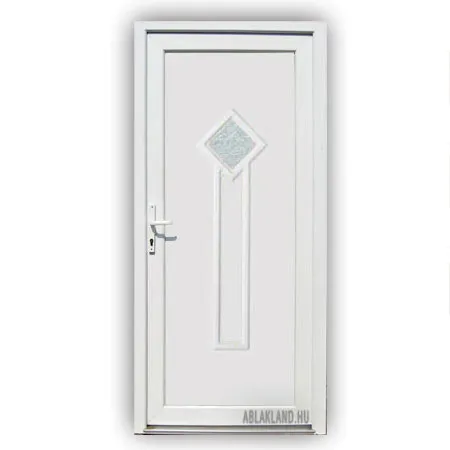 Műanyag Bejárati Ajtó, Coslada, 1 üveges