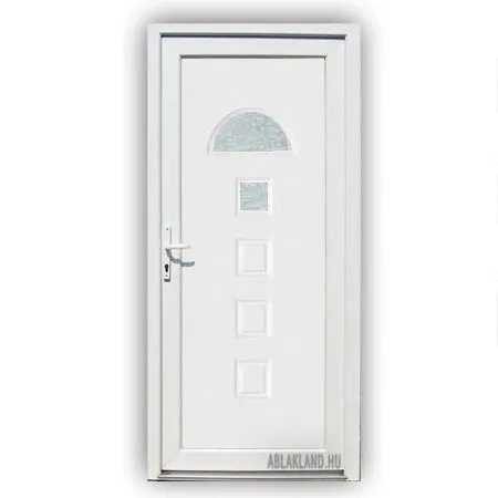 Műanyag Bejárati Ajtó, Valencia, 2 üveges