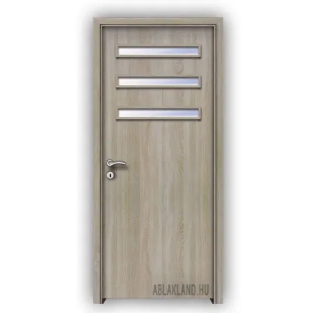 CPL Beltéri Ajtó, Üveges, Nyíló- vagy Tolóajtó, Északi Tölgy, SortiDoor 021