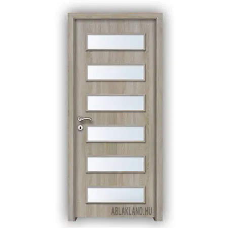 CPL Beltéri Ajtó, Üveges, Nyíló- vagy Tolóajtó, Északi Tölgy, SortiDoor 022