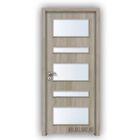 CPL Beltéri Ajtó, Üveges, Nyíló- vagy Tolóajtó, Északi Tölgy, SortiDoor 024