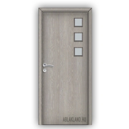 65x210 Dekor Beltéri ajtó, Üveges, Nyíló- vagy Tolóajtó, Sziklás tölgy, SortiDoor 025SZD