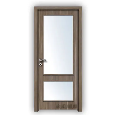 CPL Beltéri Ajtó, Üveges, Nyíló- vagy Tolóajtó, Amerikai Dió, SortiDoor 027