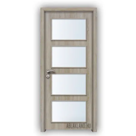 CPL Beltéri Ajtó, Üveges, Nyíló- vagy Tolóajtó, Északi Tölgy, SortiDoor 028