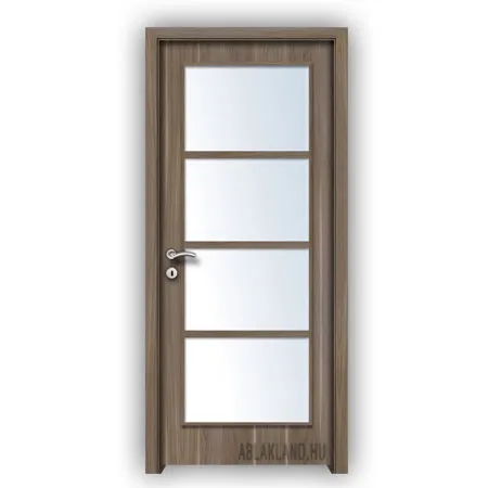 CPL Beltéri Ajtó, Üveges, Nyíló- vagy Tolóajtó, Amerikai Dió, SortiDoor 030