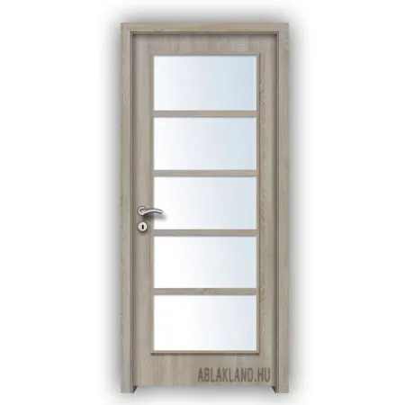 CPL Beltéri Ajtó, Üveges, Nyíló- vagy Tolóajtó, Északi Tölgy, SortiDoor 031