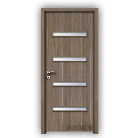 CPL Beltéri Ajtó, Üveges, Nyíló- vagy Tolóajtó, Amerikai Dió, SortiDoor 036