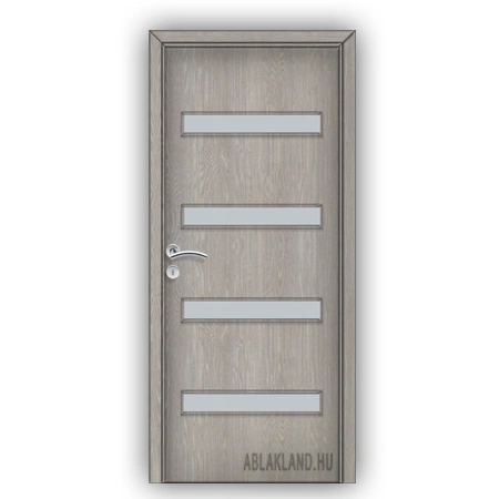 65x210 Dekor Beltéri ajtó, Üveges, Nyíló- vagy Tolóajtó, Sziklás tölgy, SortiDoor 036SZD