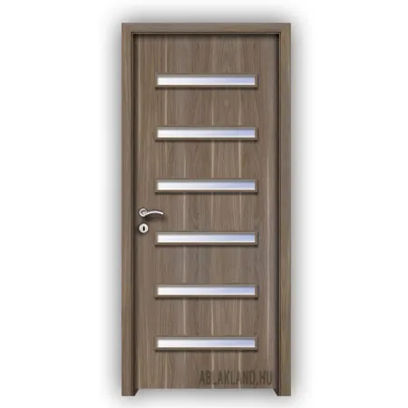 CPL Beltéri Ajtó, Üveges, Nyíló- vagy Tolóajtó, Amerikai Dió, SortiDoor 038