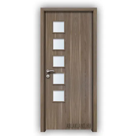 CPL Beltéri Ajtó, Üveges, Nyíló- vagy Tolóajtó, Amerikai Dió, SortiDoor 042