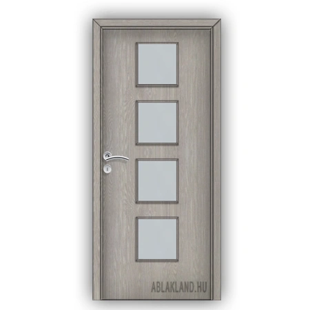 65x210 Dekor Beltéri ajtó, Üveges, Nyíló- vagy Tolóajtó, Sziklás tölgy, SortiDoor 044SZD