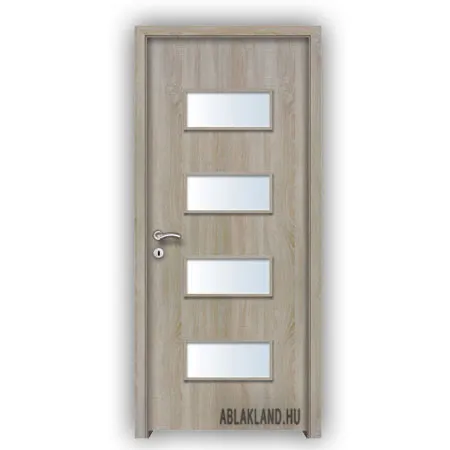 CPL Beltéri Ajtó, Üveges, Nyíló- vagy Tolóajtó, Északi Tölgy, SortiDoor 046