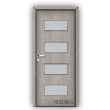 65x210 Dekor Beltéri ajtó, Üveges, Nyíló- vagy Tolóajtó, Sziklás tölgy, SortiDoor 046SZD