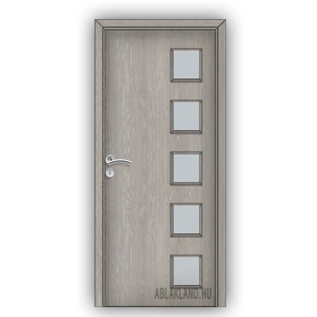 65x210 Dekor Beltéri ajtó, Üveges, Nyíló- vagy Tolóajtó, Sziklás tölgy, SortiDoor 047SZD