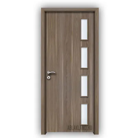 CPL Beltéri Ajtó, Üveges, Nyíló- vagy Tolóajtó, Amerikai Dió, SortiDoor 048