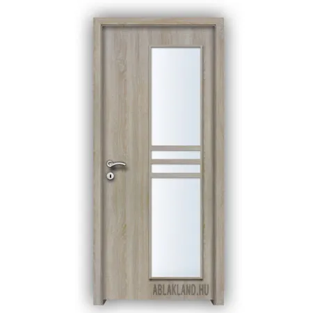 CPL Beltéri Ajtó, Üveges, Nyíló- vagy Tolóajtó, Északi Tölgy, SortiDoor 050