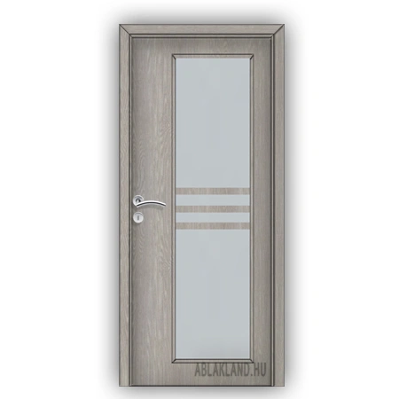 65x210 Dekor Beltéri ajtó, Üveges, Nyíló- vagy Tolóajtó, Sziklás tölgy, SortiDoor 050SZD