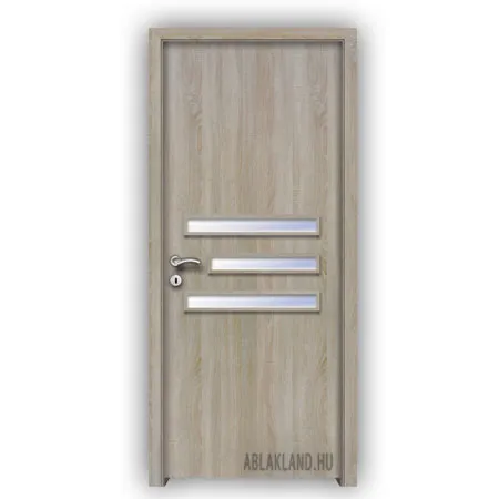 CPL Beltéri Ajtó, Üveges, Nyíló- vagy Tolóajtó, Északi Tölgy, SortiDoor 051