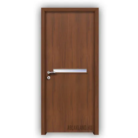 65x210 Dekor Beltéri Ajtó, Üveges, Nyíló- vagy Tolóajtó, Dió, SortiDoor 052SZD
