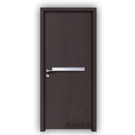 CPL Beltéri Ajtó, Üveges, Nyíló- vagy Tolóajtó, Füstölt Tölgy, SortiDoor 052