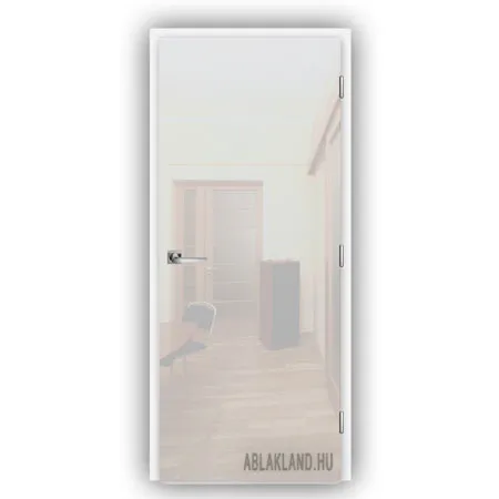 CPL Beltéri Ajtó, Edzett Üveges, Nyíló- vagy Tolóajtó, Gleccser Fehér, SortiDoor 053
