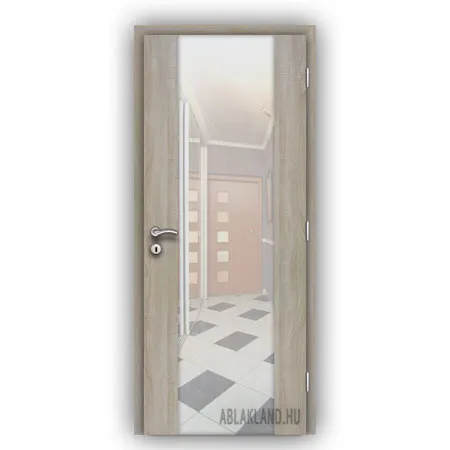 CPL Beltéri Ajtó, Biztonsági Edzett Üveges, Nyíló- vagy Tolóajtó, Északi Tölgy, SortiDoor 054