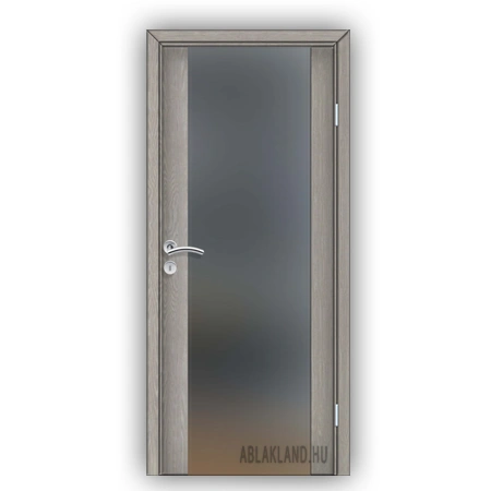 65x210 Dekor Beltéri ajtó, Edzett Üveges, Nyíló- vagy Tolóajtó, Sziklás tölgy, SortiDoor 054SZD