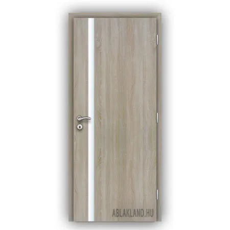 CPL Beltéri Ajtó, Biztonsági Edzett Üveges, Nyíló- vagy Tolóajtó, Északi Tölgy, SortiDoor 056