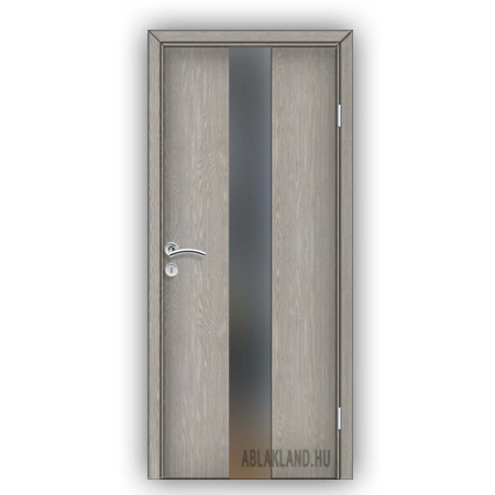 65x210 Dekor Beltéri ajtó, Edzett Üveges, Nyíló- vagy Tolóajtó, Sziklás tölgy, SortiDoor 057SZD