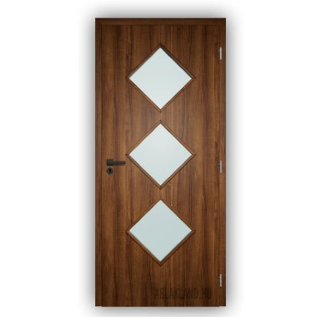 Dekor Üvegezett Beltéri Ajtó – Virgo